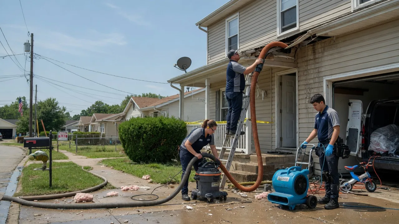 Water Damage Restoration in Rosharon, TX near me